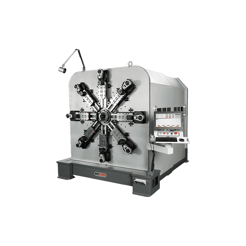 CNC-1260B 12AXES CNC Spring Camless Machine