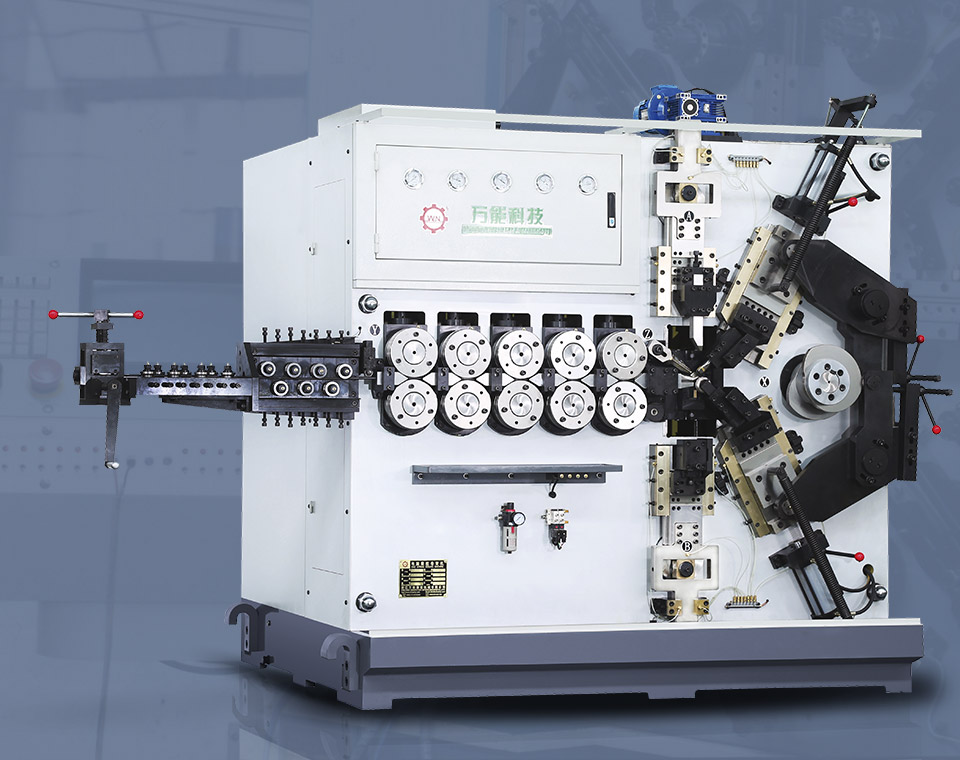 Machine ng coiling spring